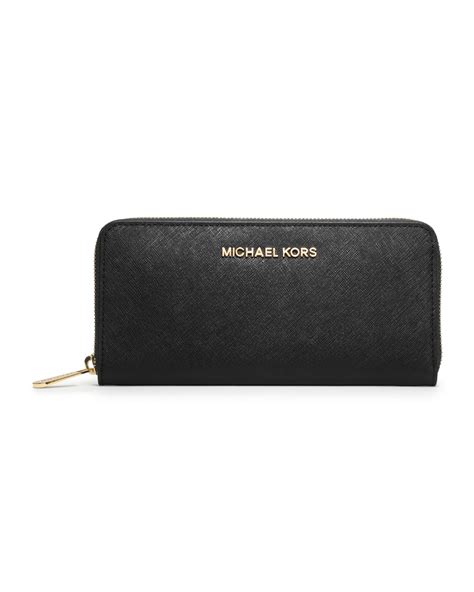 michael kors continental wallet damson|michael kors saffiano wallet black.